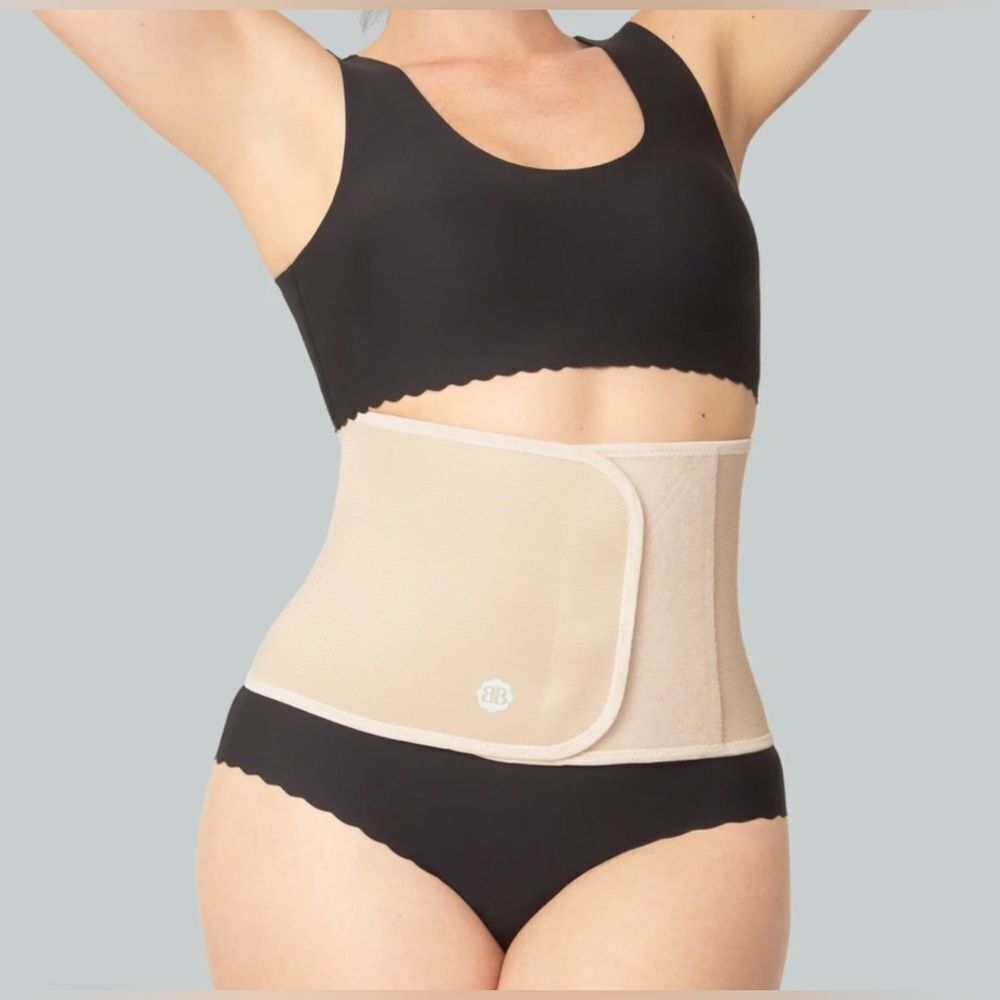 Belly Bandit by Ergobaby Postpartum Belly Wrap (Basics) in Nude Almond